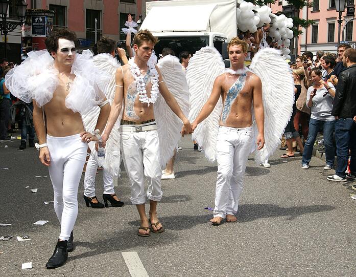 Sehen Sie hier die besten Bilder vom CSD in München.