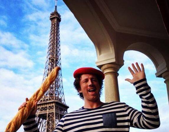 EHC-Star Sean O'Connor in Paris.