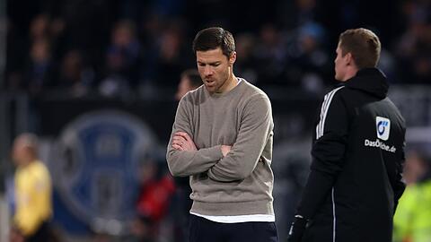 Die Taktik von Xabi Alonso ging bei Drittligist Bielefeld nicht auf.