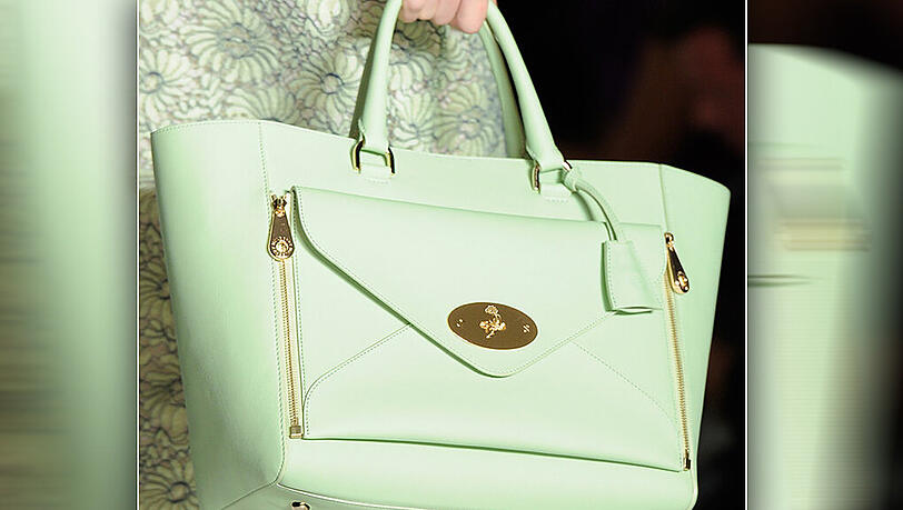 Die "Willow"-Bag des britischen Labels "Mulberry" Die "Willow"-Bag des britischen Labels "Mulberry"