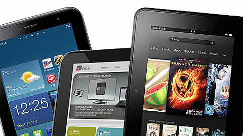Kindle Fire HD, Samsung Galaxy 2.70, Toshiba AT 270: Die Alternativen zum iPad-Mini gibt's bei uns in der Bilderstrecke