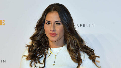 Sarah Lombardi bei einem Auftritt in Berlin