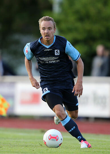 Arne Feick im Vollsprint.