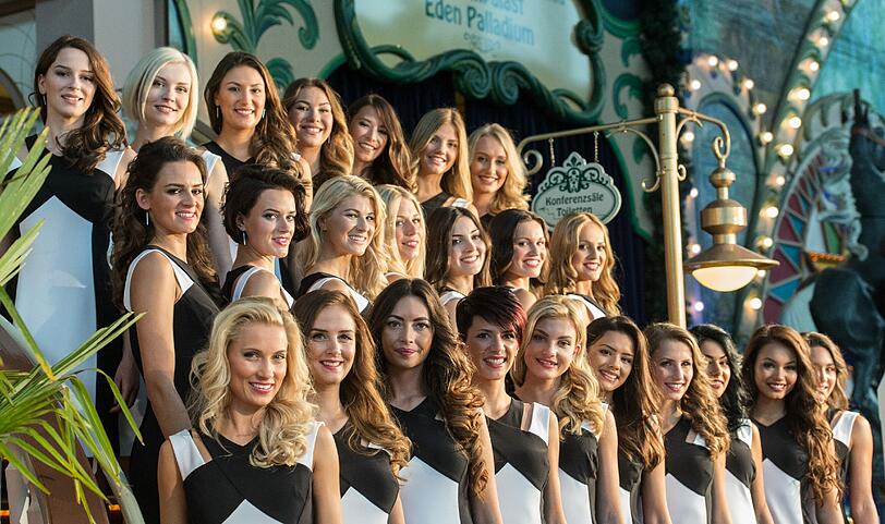 24 junge Damen hoffen die neue "Miss Germany" zu werden.