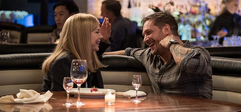 Verlobt: Michelle Williams und Tom Hardy in "Venom"