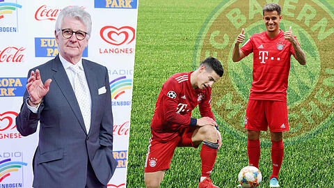 Ist von Philippe Coutinho (r.) überzeugt: Fußball-Experte Marcel Reif (l.).