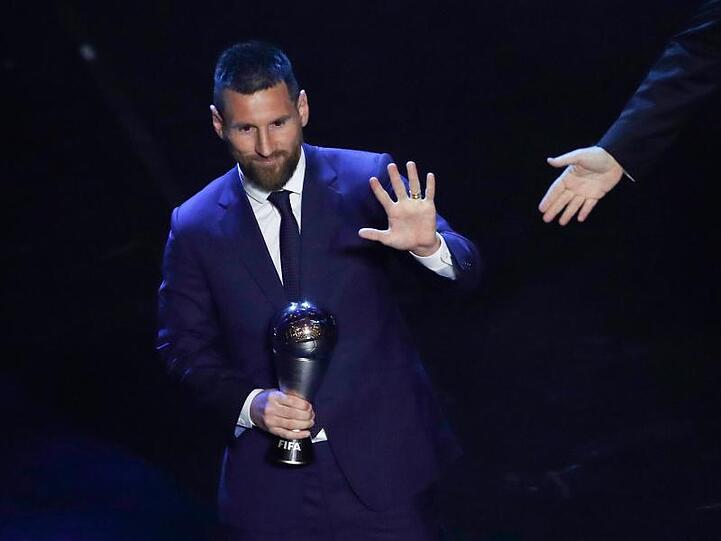 Wurde zum sechsten Mal Weltfußballer des Jahres: Lionel Messi vom FC Barcelona.