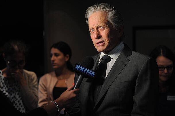 Hollywood-Schauspieler Michael Douglas hei&szlig;t mit echtem Namen Michael Issurowitsch Demsky.