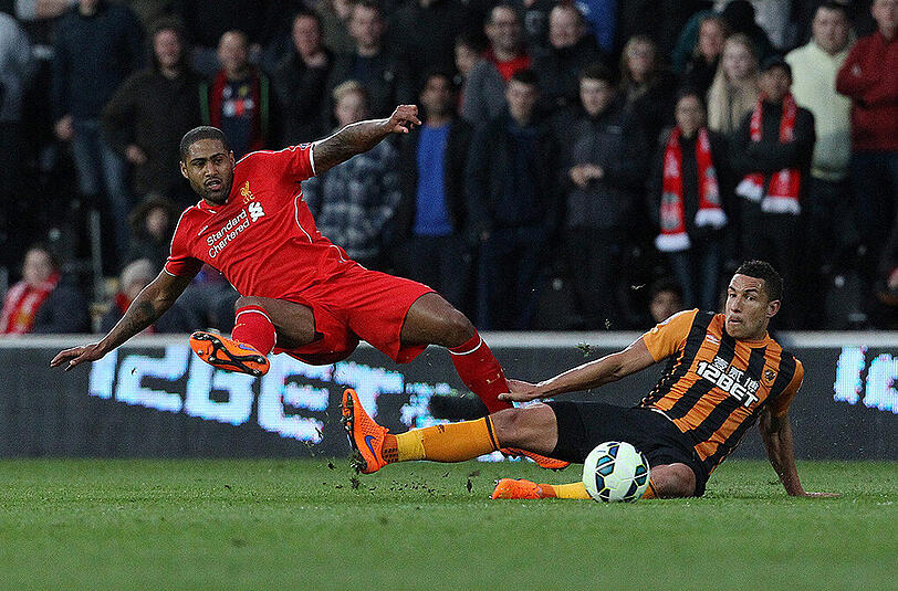 Glen Johnson (l.) spielte zuletzt für den FC Liverpool. Marktwert: 7 Mio. €