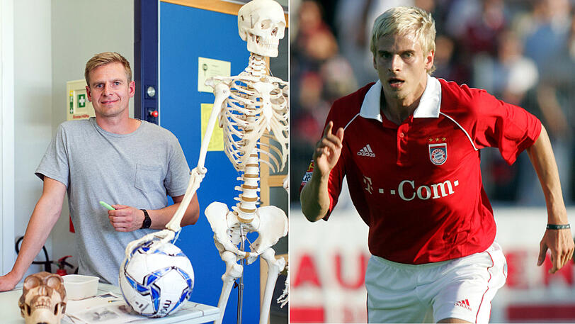 Im zweiten Leben Lehrer: Ex-Profifußballer Tobias Rau, der Sport und Biologie unterrichtet.