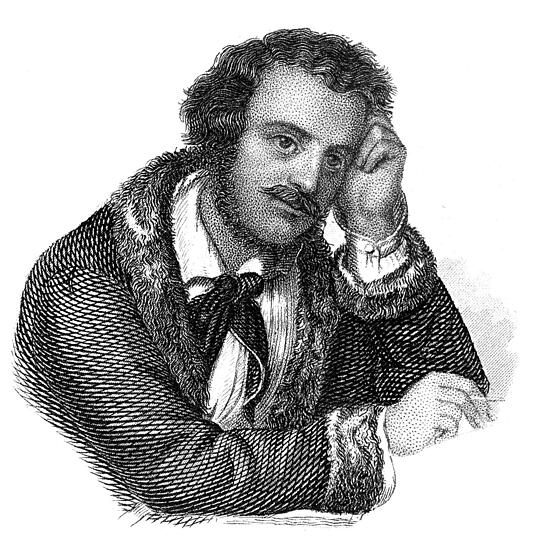 Porträt von Ludwig Schwanthaler (1802-1848).