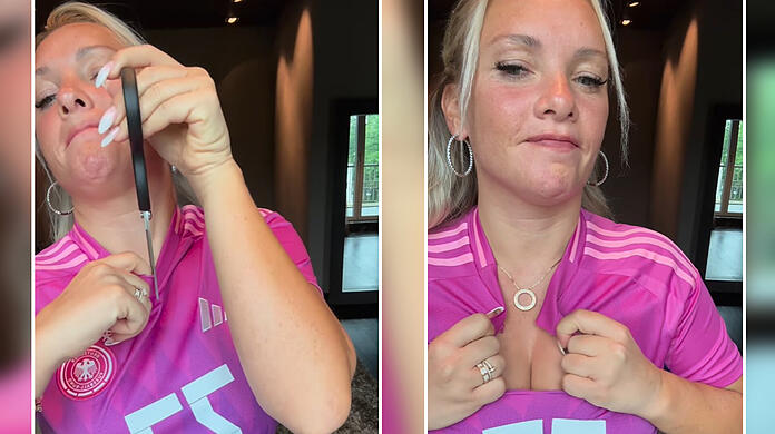 Mit einem Cut zum Ausschnitt: Evelyn Burdecki will mehr im Stadion zeigen