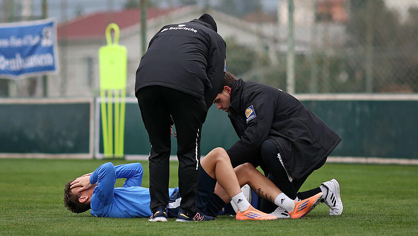 Verletzte sich beim Training: Manuel Pfeifer.