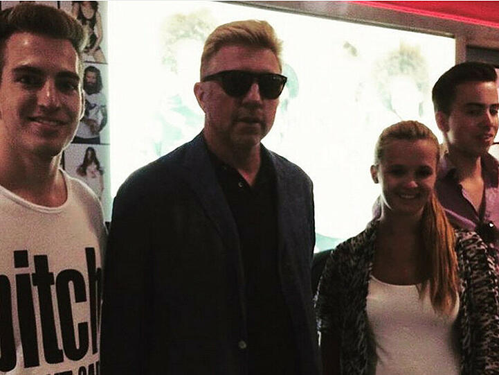 Wie konnten diese Fans nur Boris Beckers geniale Tarnung durchschauen?