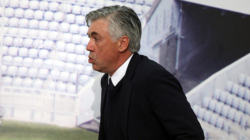 Bayern-Trainer Carlo Ancelotti: "Ich bin auch nicht zufrieden mit dieser Saison."