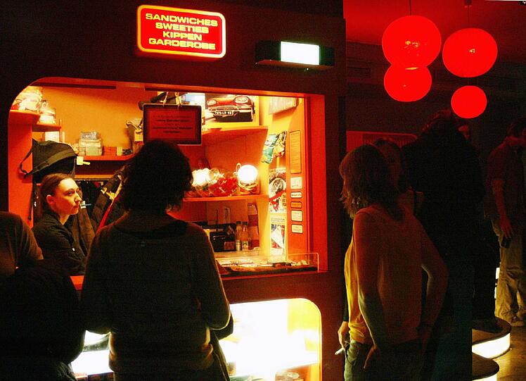 Auch bald zu: Der berühmte Kiosk im Atomic Café.