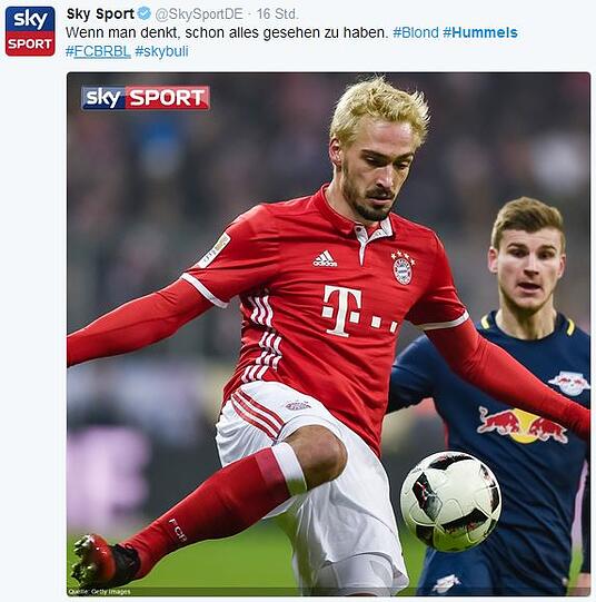 FC Bayern München Blonder Hummels die lustigsten Sprüche und Bilder