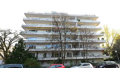 Mitten in Schwabing: Hier wurden die Kunstschätze gefunden.