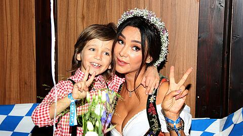 Verona Pooth mit Sohn Rocco: Wird aus dem neunjährigen Promi-Sohn auch mal ein TV-Star? (Archivbild)