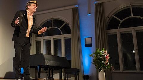 Frank-Markus Barwasser bei einem Auftritt in der Evangelischen Akademie Tutzing.