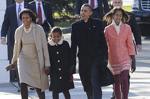 Die Obamas leben weitere vier Jahre im Weißen Haus.