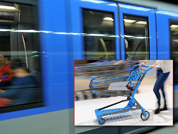 Der Brand zweier Einkaufswägen führte zu U-Bahn-Ausfällen.