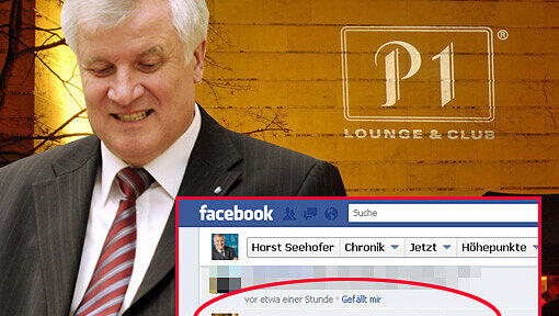Seehofers Facebook-Party ist umstritten. Jetzt gab es sogar eine Bombendroung auf seiner eigenen Facebook-Seite. Nur ein dummer Spaß? Seehofers Facebook-Party ist umstritten. Jetzt gab es sogar eine Bombendroung auf seiner eigenen Facebook-Seite. Nur ein dummer Spaß?