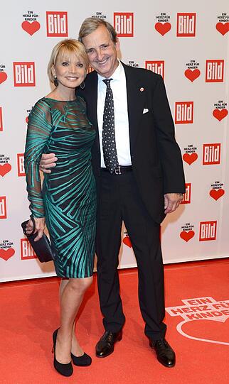 Schauspielerin Uschi Glas und Ehemann Dieter Hermann
