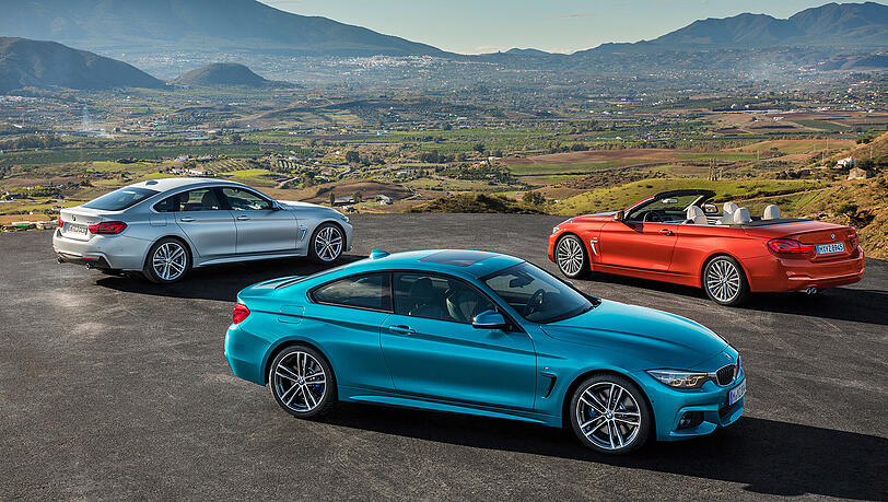 BMW frischt seine 4er-Familie mit einem Facelift auf.