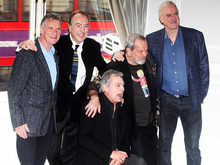 Die fünf noch lebenden Mitglieder von Monty Python haben sich für einige Live-Auftritte wieder zusammengefunden