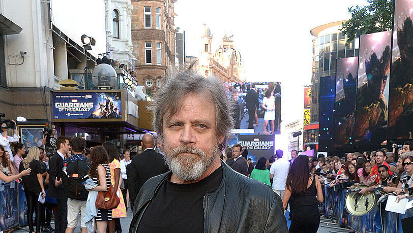 Mark Hamill im Juli bei der Premiere von "Guardians of the Galaxy" in London
