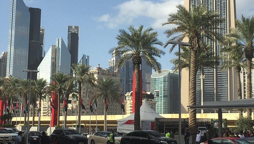 Oktoberfest im Wüstenstaat Wiesn 2021 in Dubai.