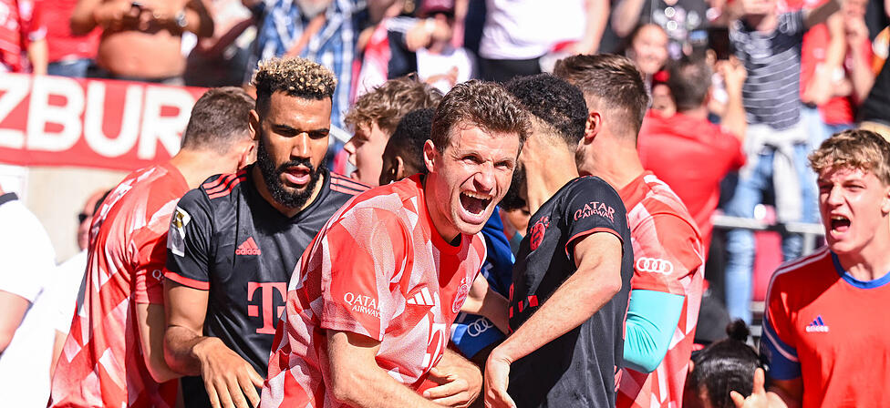Thomas Müller hat im Fußball zwar alles erlebt, konnte sein Glück dennoch kaum fassen