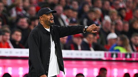 Trainer Vincent Kompany schonte viele Stars fürs PSG-Match.