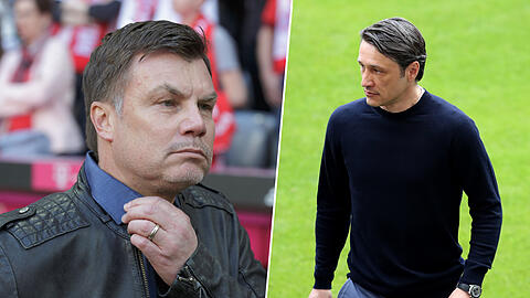 "Eigentlich kommt doch jetzt die Saison für Niko, in der er sich beweisen muss", sagt Thomas Helmer (l.) über Kovac.