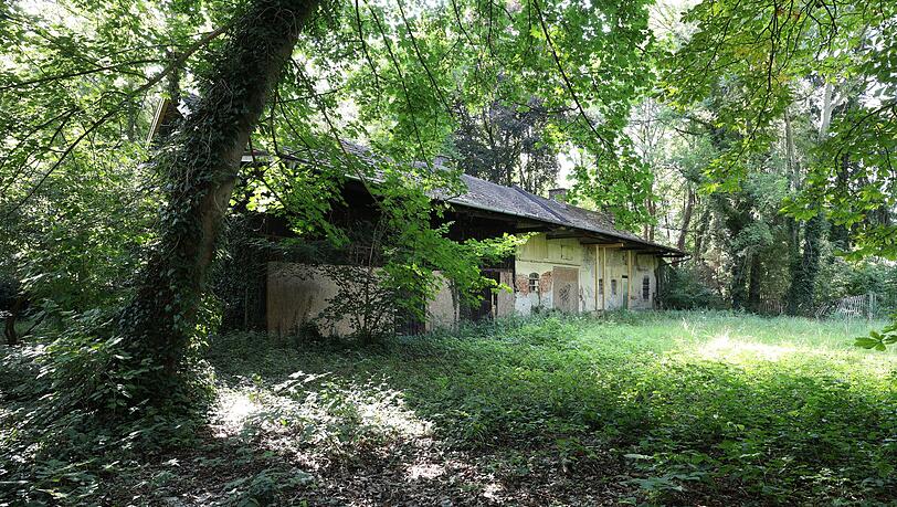Ein verwunschenes Fleckerl in Pasing: Der historische Perlschneiderhof steht noch, ist aber vom Verfall gezeichnet. Fotos: Sigi Müller Ein verwunschenes Fleckerl in Pasing: Der historische Perlschneiderhof steht noch, ist aber vom Verfall gezeichnet. Fotos: Sigi Müller