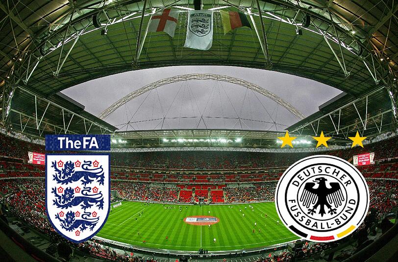 Am Dienstag steigt im Wembley-Stadion der Länderspiel-Klassiker Deutschland gegen England.