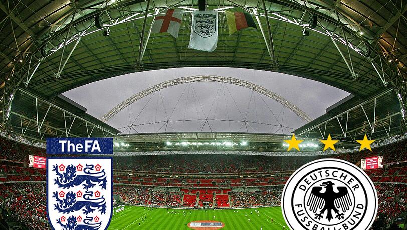 Am Dienstag steigt im Wembley-Stadion der Länderspiel-Klassiker Deutschland gegen England. Am Dienstag steigt im Wembley-Stadion der Länderspiel-Klassiker Deutschland gegen England.