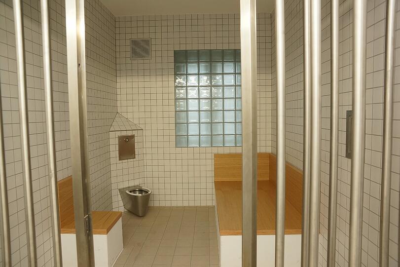 Ein Blick in eine der vier neuen Haftzellen