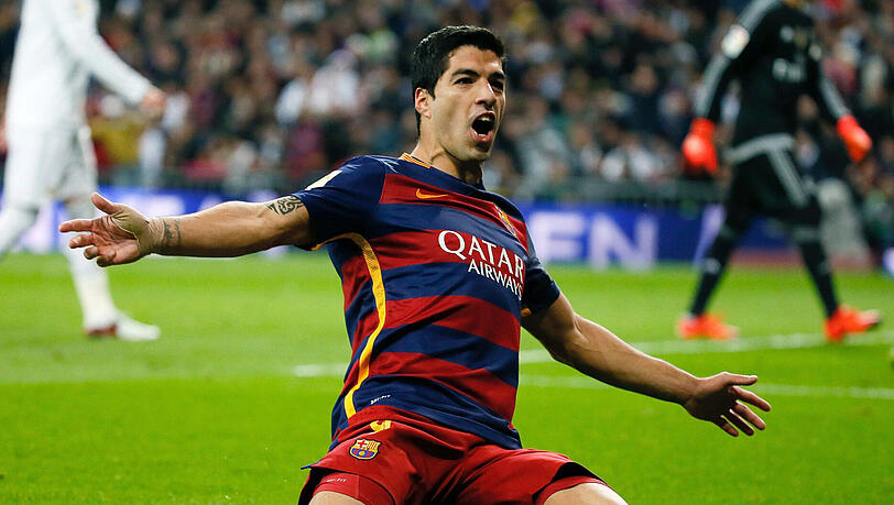 Hatte in dieser Saison schon oft Grund zu jubeln: Barca-Stürmer Luis Suarez. Hatte in dieser Saison schon oft Grund zu jubeln: Barca-Stürmer Luis Suarez.