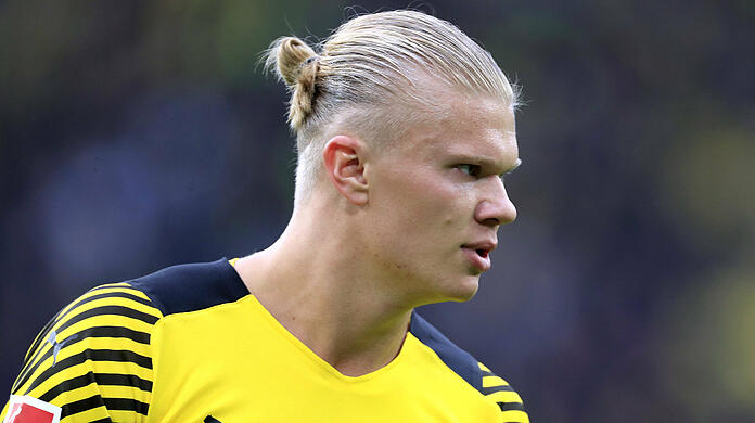 Erling Haaland feierte am Samstag nach verletzungsbedingter Pause sein Comeback. (Archivbild)