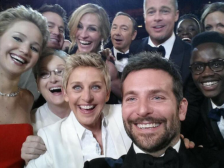 Von München nach Los Angeles: Wie jedes Jahr ein Renner auf abendzeitung-muenchen.de: Die Oscar-Verleihung. Dieses Jahr entstand bei der Verleihung im Dolby Theatre in Los Angeles das wohl berühmteste Promi-Selfie der Welt.