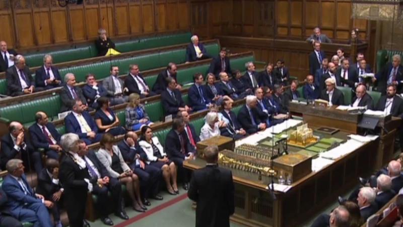 Blick in das britische Unterhaus: Ein schottisches Berufungsgericht hat die Zwangspause des britischen Parlaments für unrechtmäßig erklärt. Blick in das britische Unterhaus: Ein schottisches Berufungsgericht hat die Zwangspause des britischen Parlaments für unrechtmäßig erklärt.