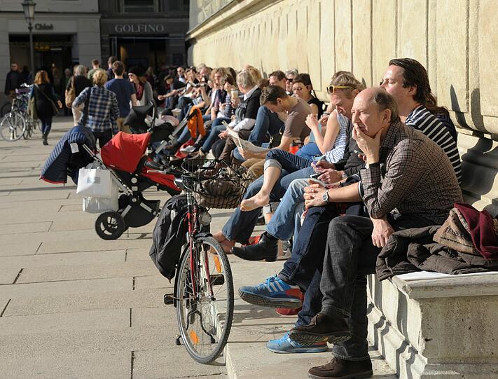 Die schönsten Frühlings-Bilder vom Samstag.