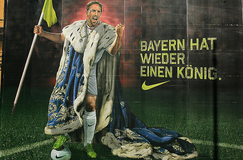 Franck als König Ludwig - "Ribéry und Bayern gehören zusammen".