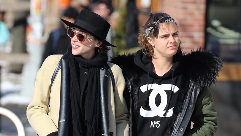 Cara Delevingne und ihre Freundin St. Vincent Cara Delevingne und ihre Freundin St. Vincent