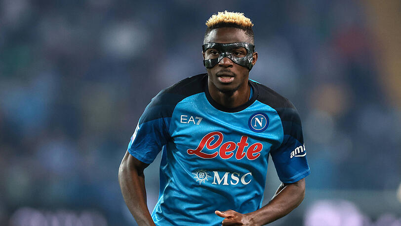Ist dem FC Bayern wohl zu teuer: Napoli-Stürmer Victor Osimhen.