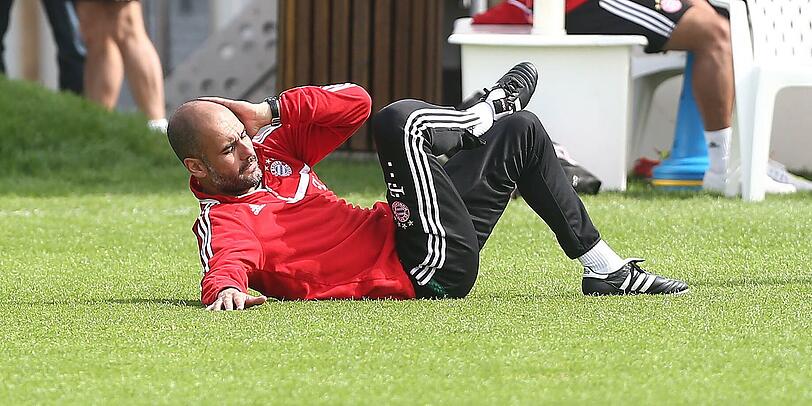 Ein kleiner Alaba-Schock, Guardiola trifft Raul: Der 8. Tag im Trainingslager des FC Bayern - Die Bilder.
