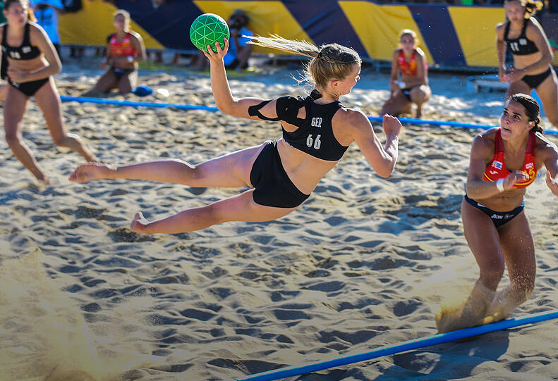 Amelie Möllmann erzielte im Finale gegen Dänemark 26 Punkte.
