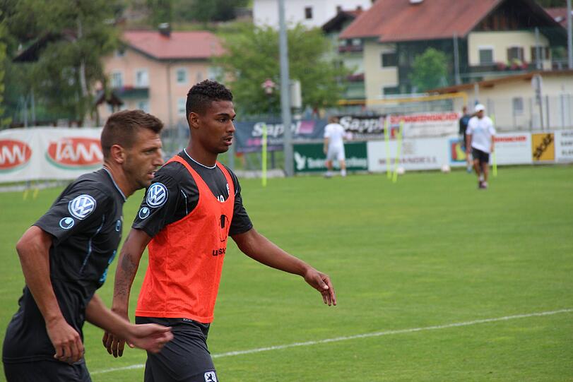 Die Bilder vom letzten Löwen-Training in Bad Häring.